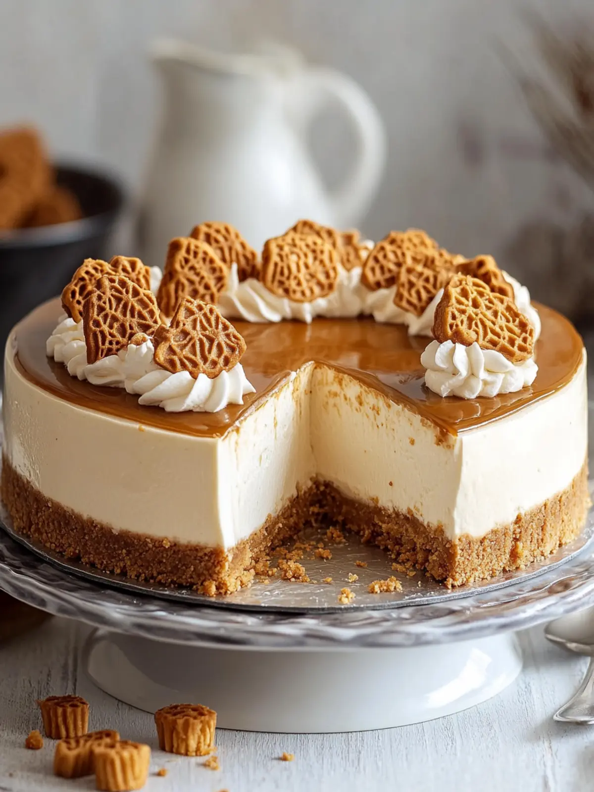 Indulge in No-Bake Lotus Biscoff Cheesecake Bliss 3 No-Bake Lotus Biscoff Cheesecake