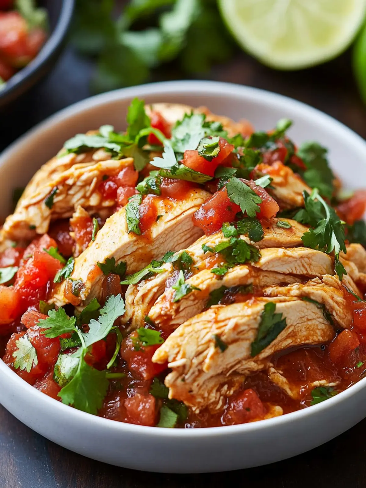 Easy Crockpot Salsa Chicken Perfect for Busy Weeknights 2 Crockpot Salsa Chicken