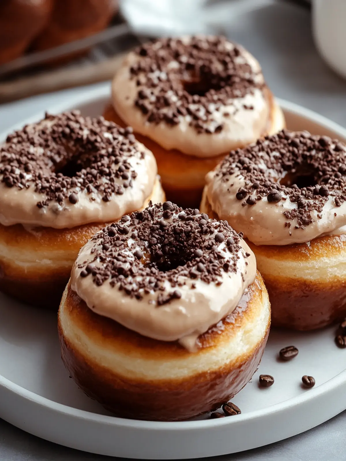 Coffee Cream-Filled Donuts for a Cozy Morning Delight 4 Coffee Cream-Filled Donuts