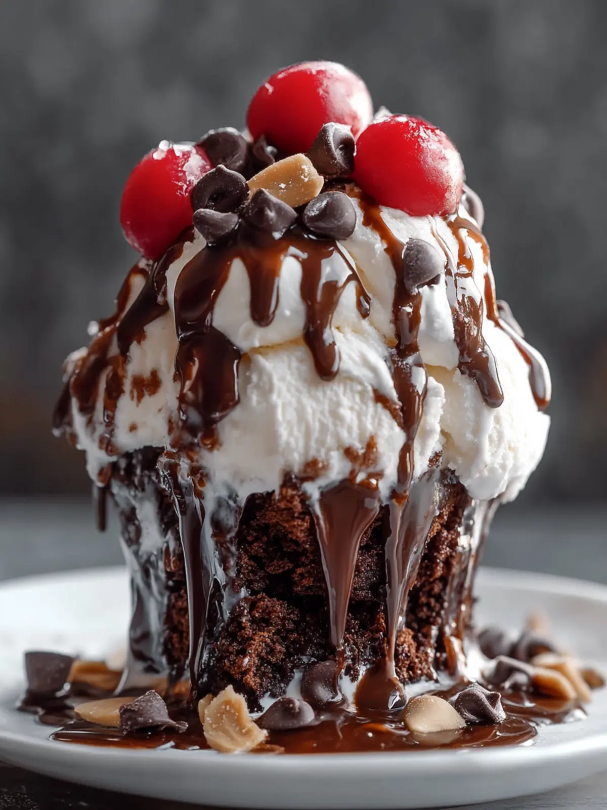 Decadent Brownie Ice Cream Sundaes for Ultimate Indulgence 2 Brownie Ice Cream Sundae
