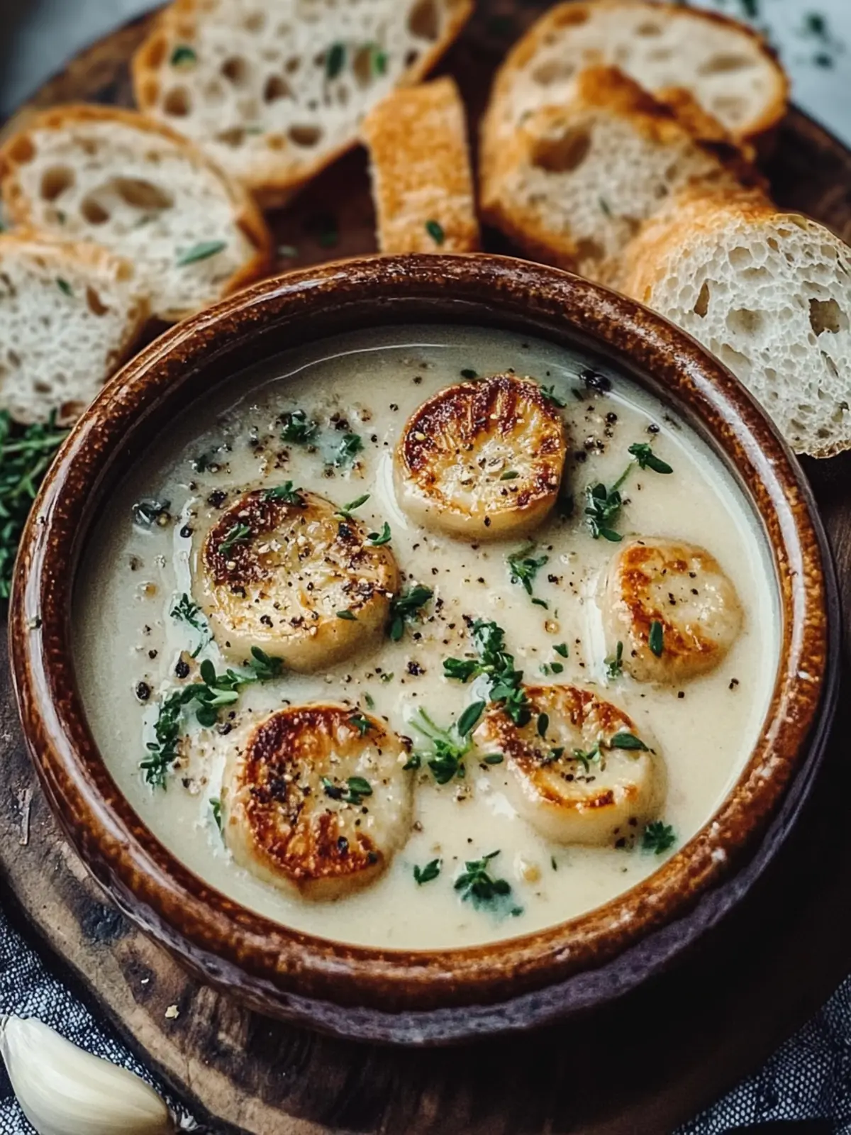 Cozy Up with Rustic French Garlic Soup This Winter 2 Rustic French Garlic Soup