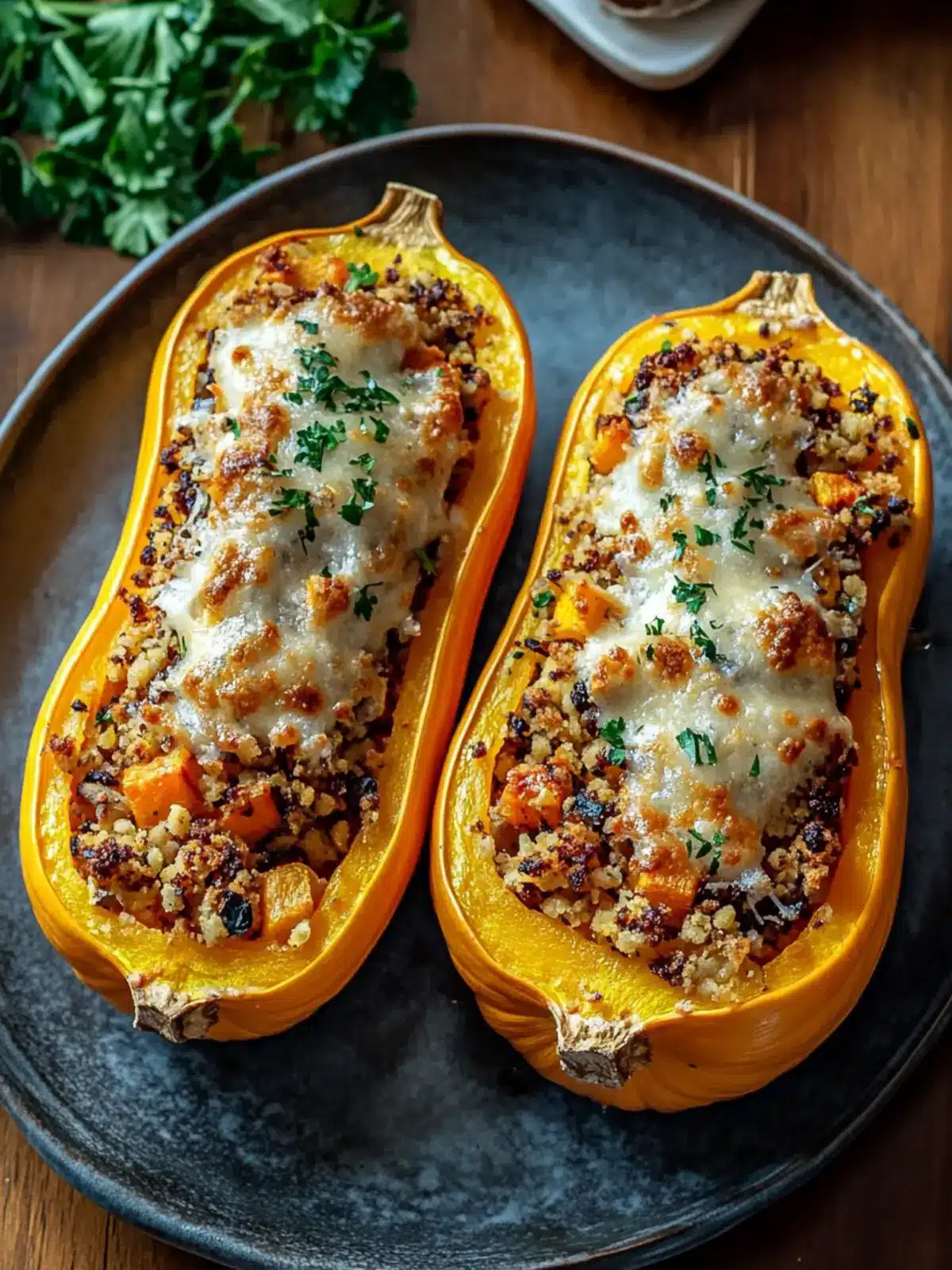 Nutritious Stuffed Butternut Squash for Cozy Nights 4 Stuffed Butternut Squash