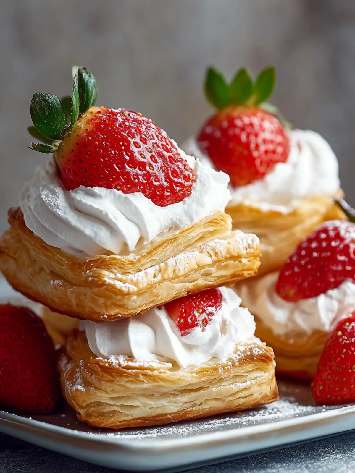Decadent Strawberry Cream Puff Pastry for a Sweet Celebration 4 Strawberry Cream Puff Pastry