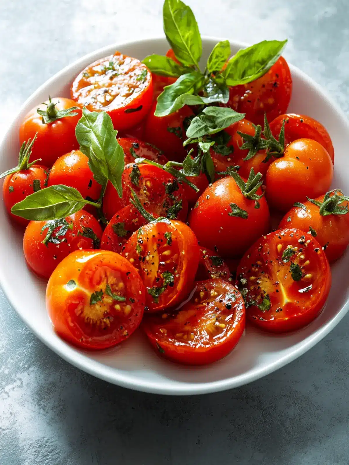Marinated Tomatoes: A Delightful Boost to Summer Meals 2 Marinated Tomatoes