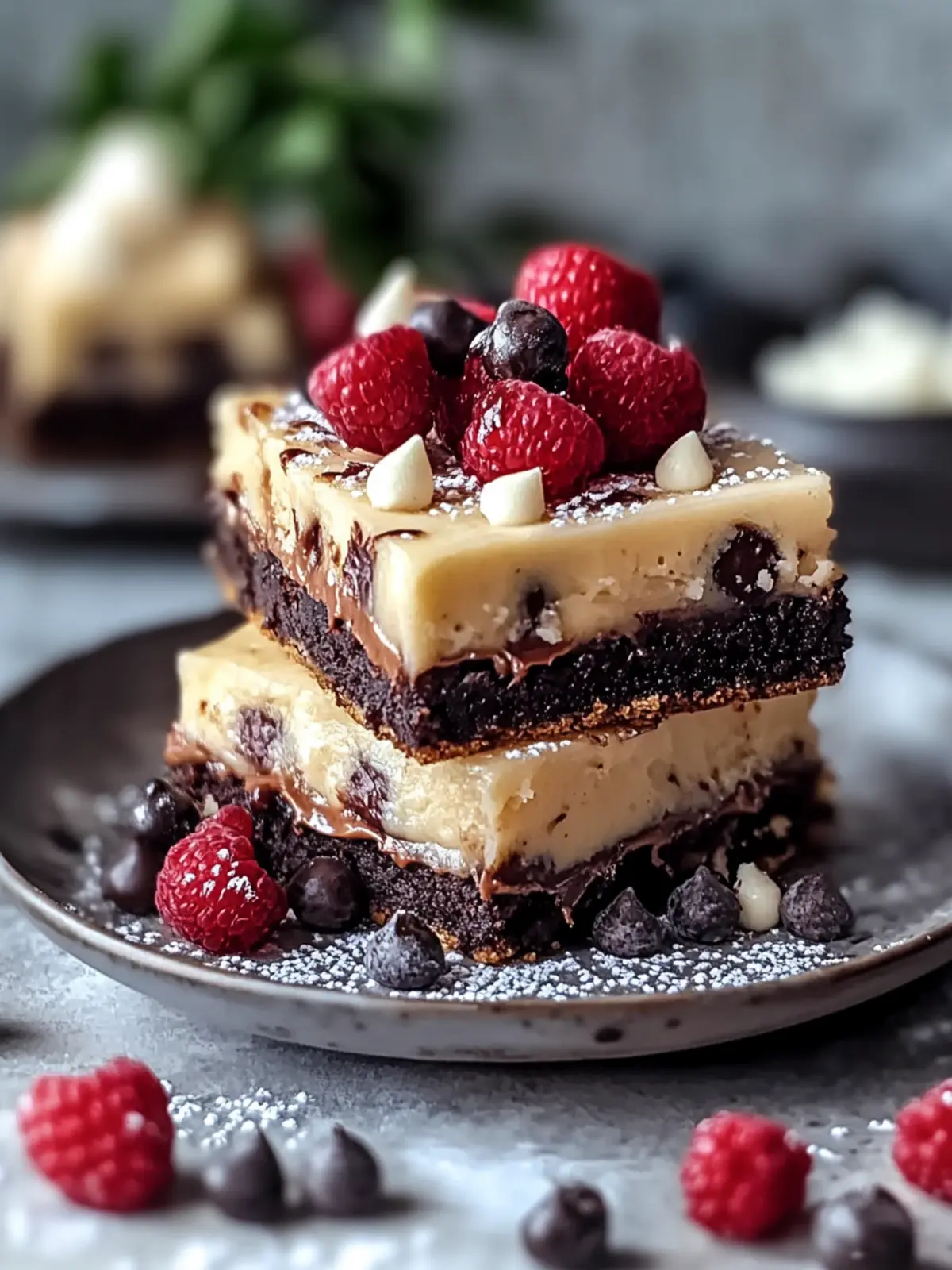 Heavenly Double Layer Vegan Brookies You ll Crave Forever 3 Double Layer Vegan Brookies