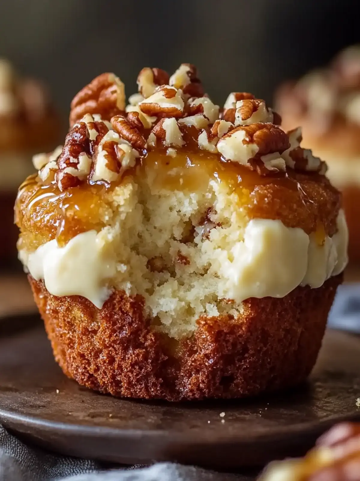 Delicious Honey Pecan Cheesecake Muffins That Wow Every Bite 3 Honey Pecan Cheesecake Muffins