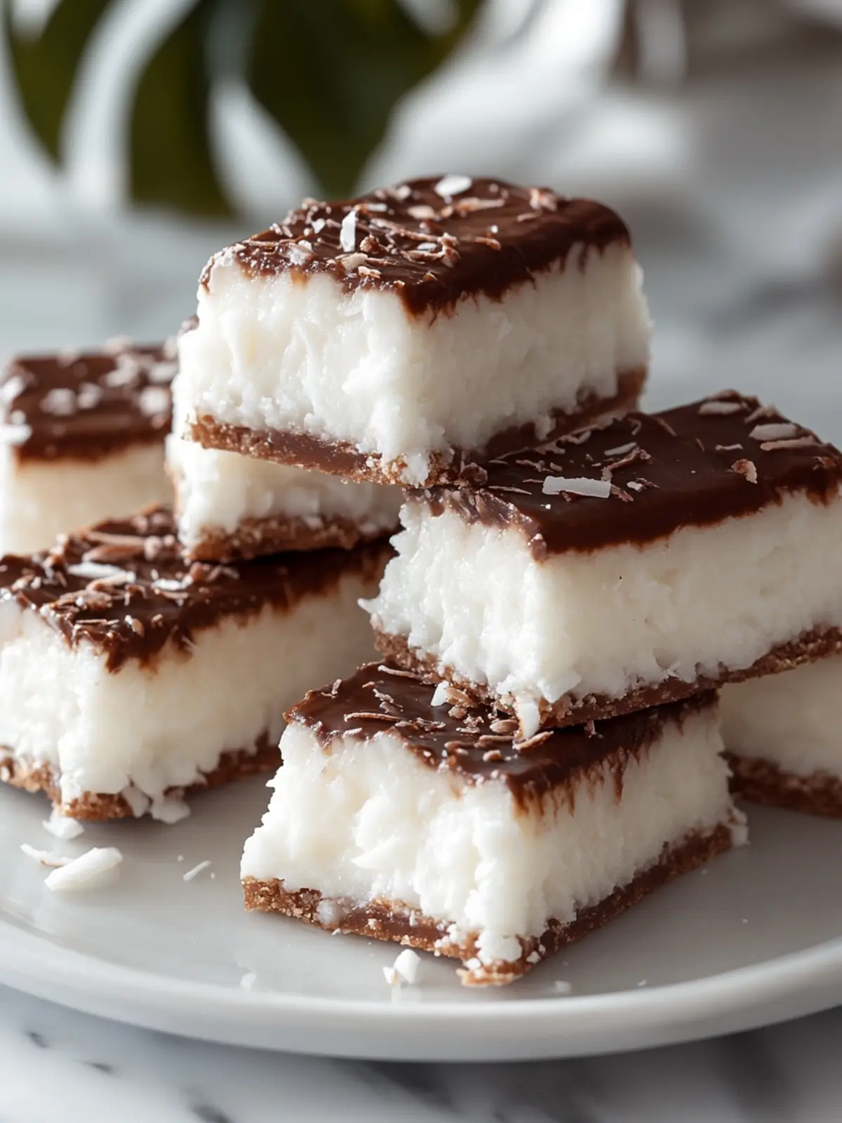 Decadent Coconut Bounty Bars: Quick No-Bake Delight 3 Coconut Bounty Bars