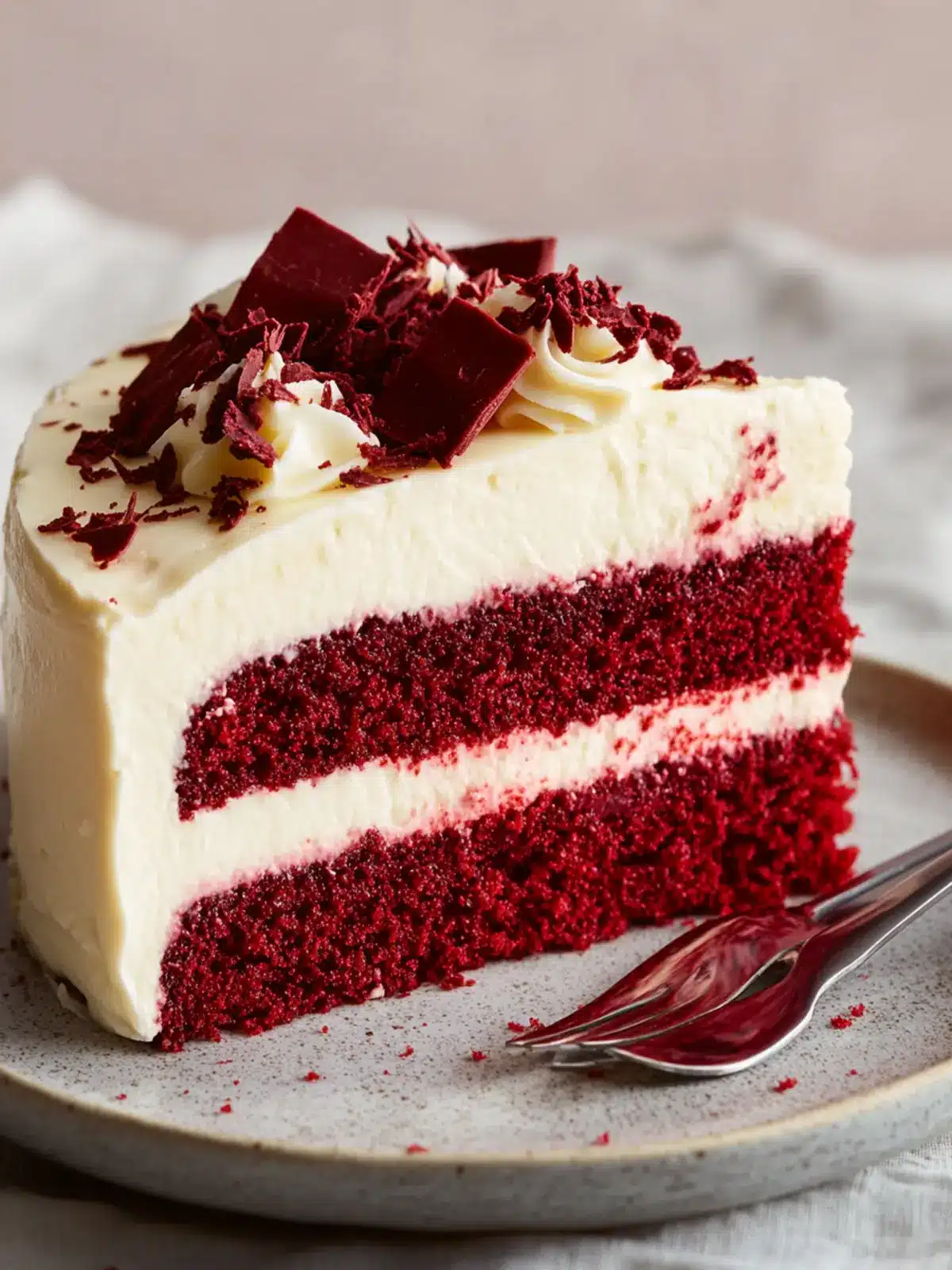 Irresistible Layered Red Velvet Cheesecake That Impresses Every Time 2 Layered Red Velvet Cheesecake