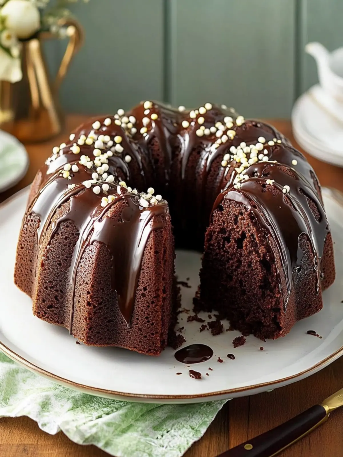Irresistible Chocolate Bundt Cake for Perfect Celebrations 4 Chocolate Bundt Cake