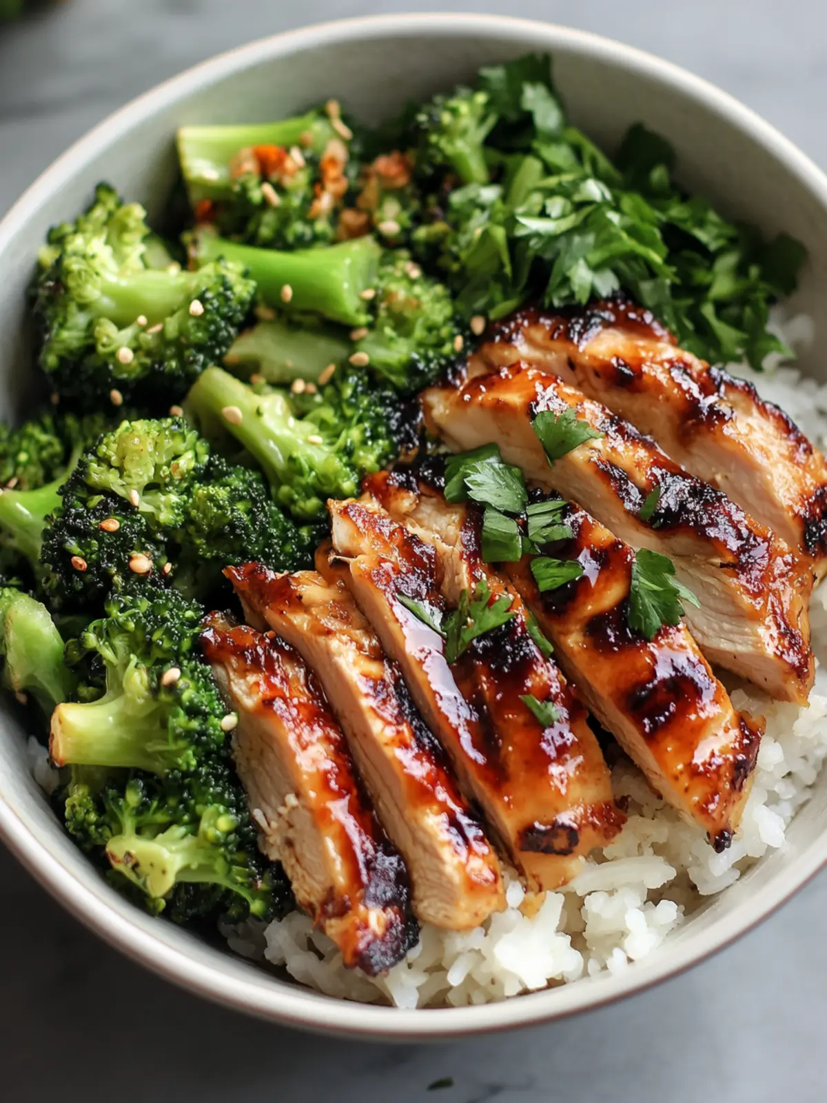 Delicious Grilled Chicken & Broccoli Bowl for Quick Weeknights 3 Grilled Chicken & Broccoli Bowl