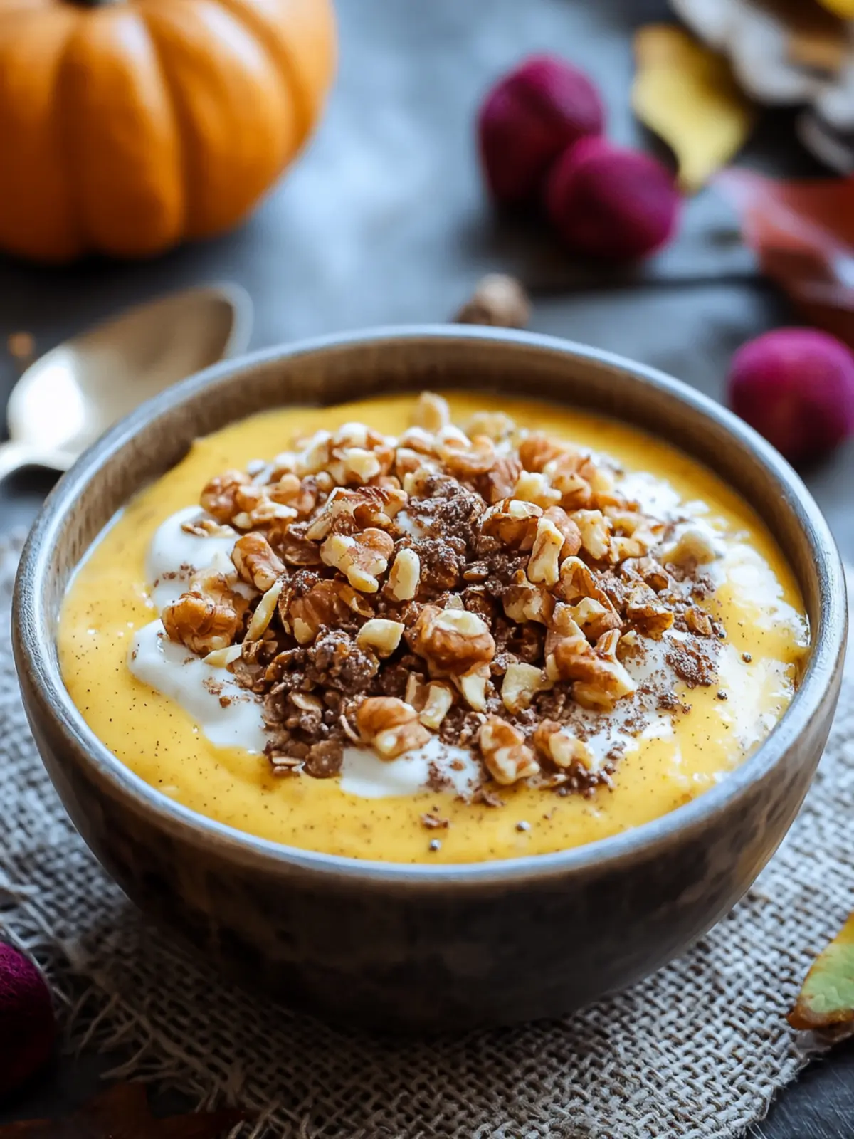 Creamy Pumpkin Pie Yogurt Bowl: Your Healthy Fall Upgrade 3 Creamy Pumpkin Pie Yogurt Bowl