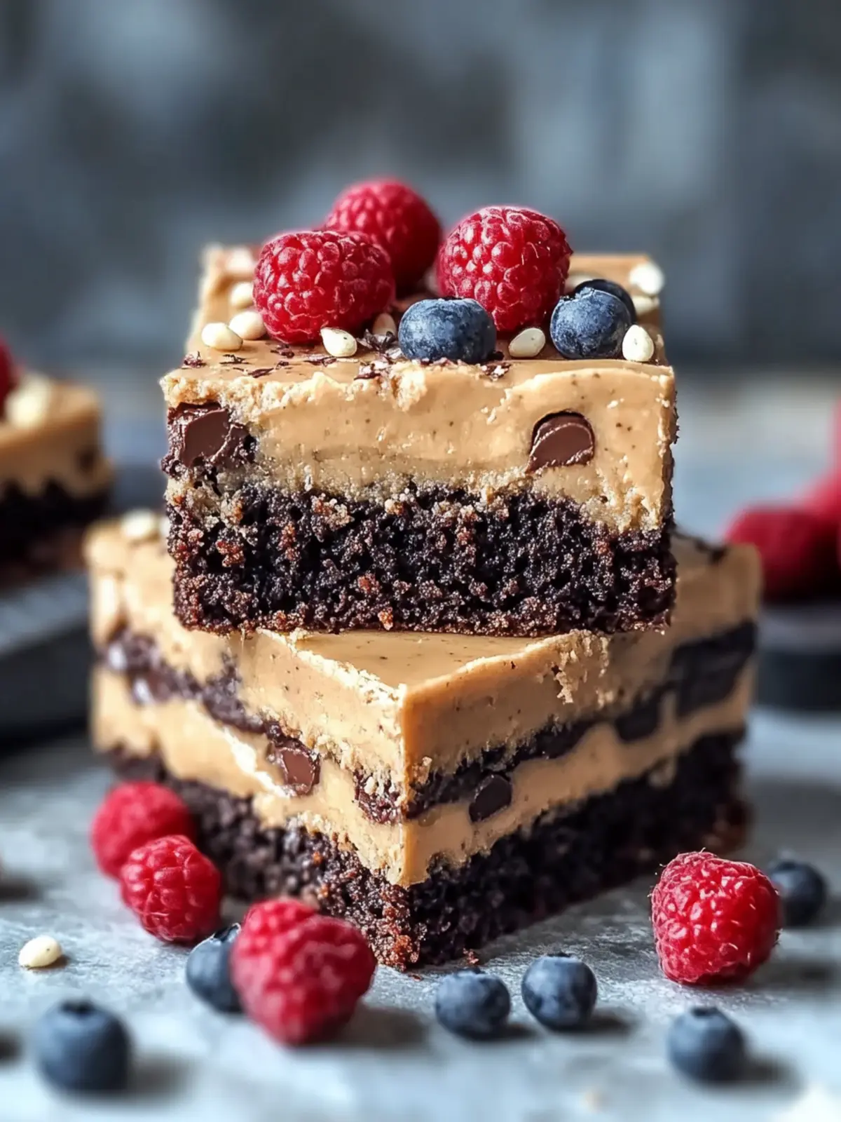 Heavenly Double Layer Vegan Brookies You ll Crave Forever 2 Double Layer Vegan Brookies