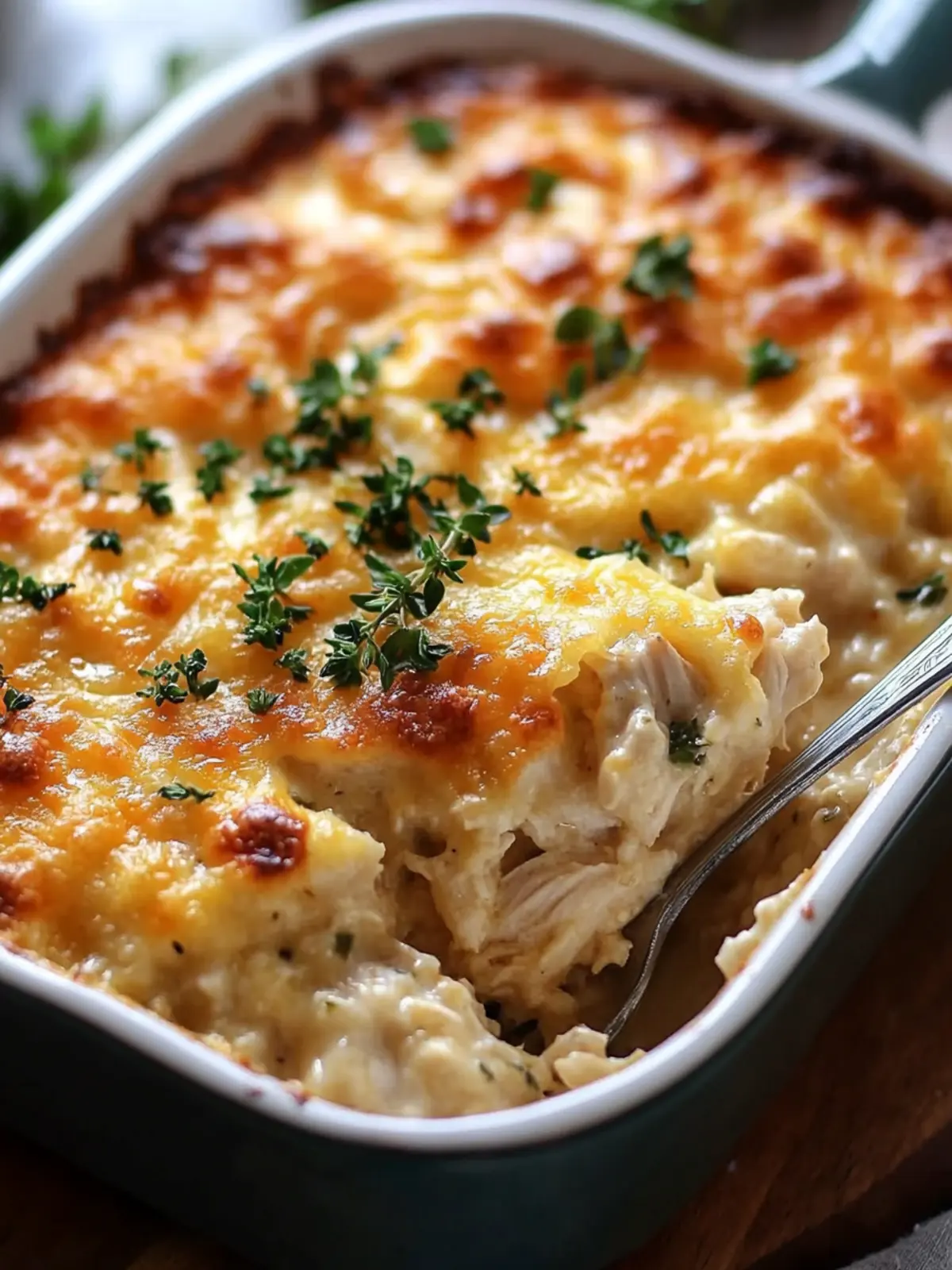 Cheesy Chicken Casserole: Family's Favorite Comfort Dish 4 Cheesy Chicken Casserole