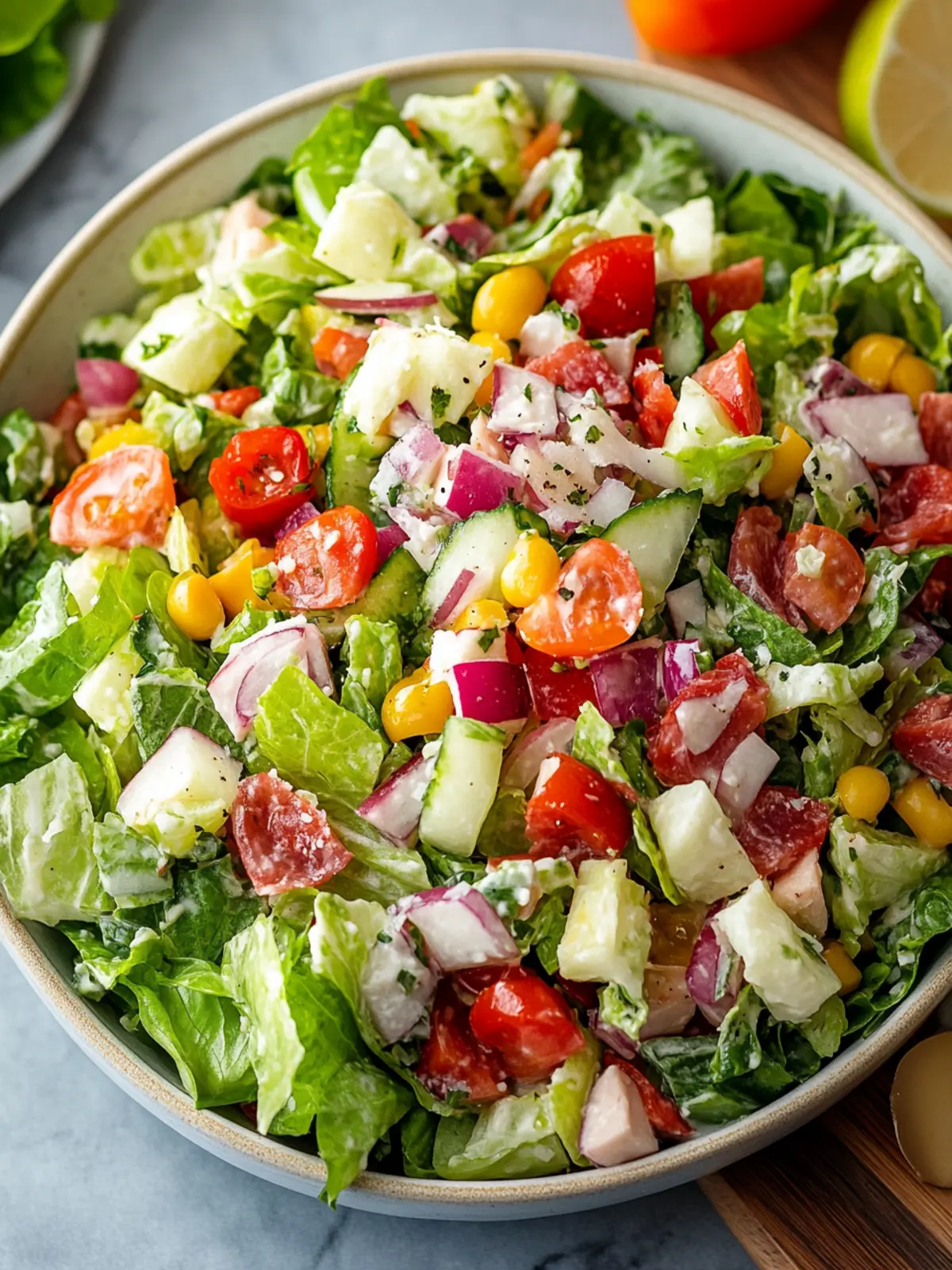 La Scala Chopped Salad: Fresh, Flavorful & Easy to Make 3 La Scala Chopped Salad