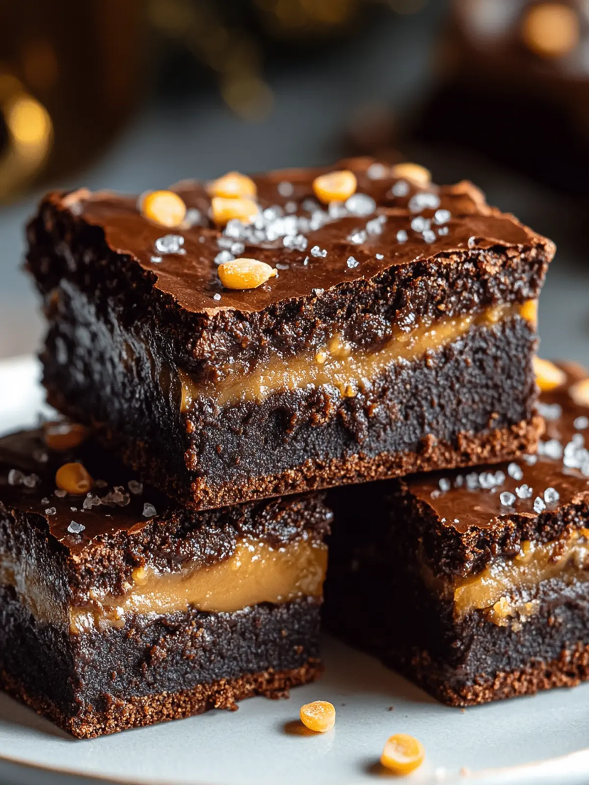Decadent Chocolate Salted Butterscotch Brownies You'll Love 4 Chocolate Salted Butterscotch Brownies