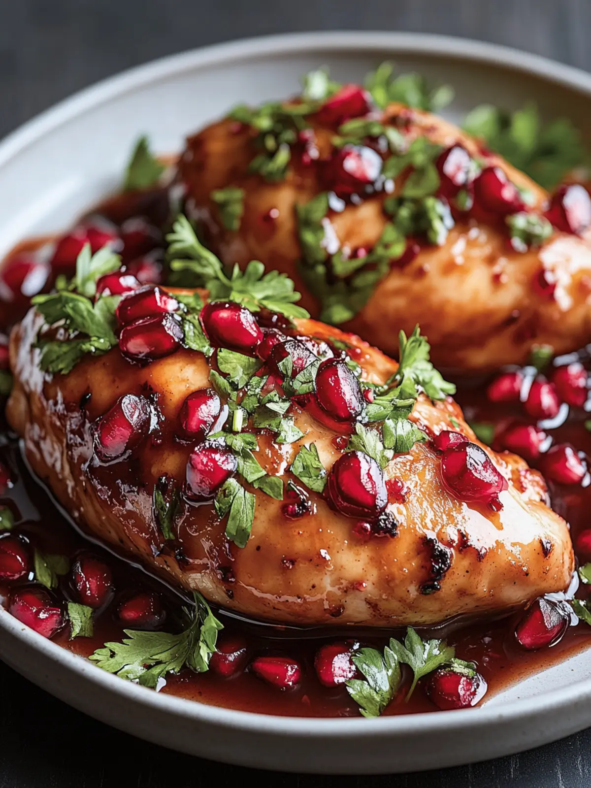 Pomegranate-Glazed Chicken with Herbs for Vibrant Flavor Boost 3 Pomegranate-Glazed Chicken with Herbs