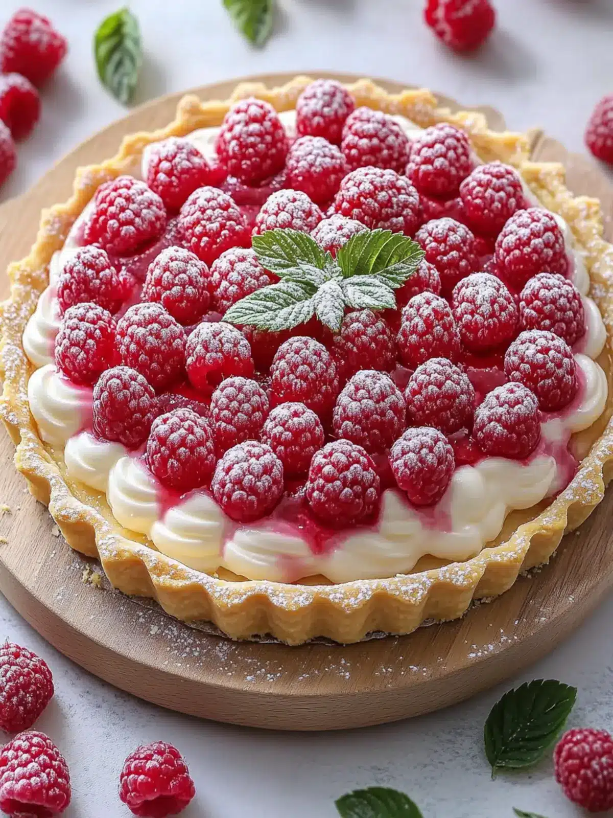 Raspberry Cream Tart: Your New Favorite Luxurious Dessert 3 Raspberry Cream Tart