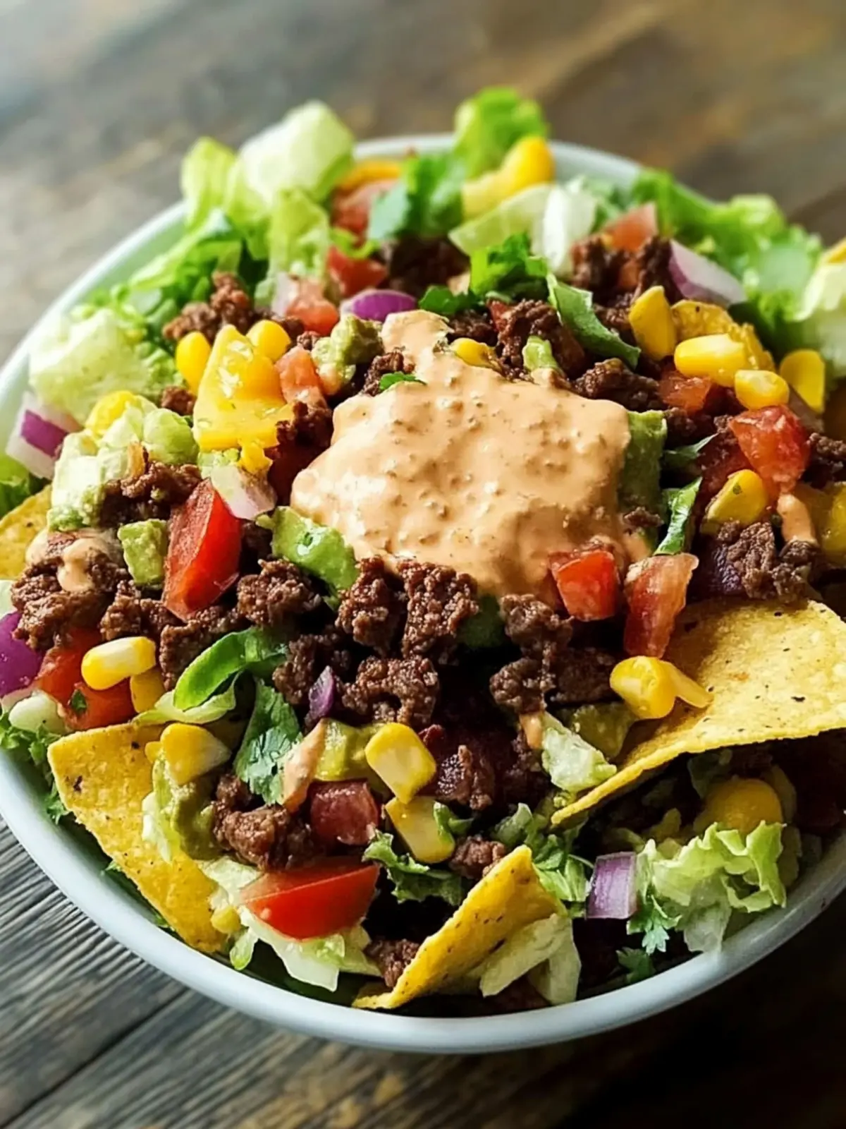 Satisfying Beef Taco Salad Ready in Just 30 Minutes 3 Beef Taco Salad