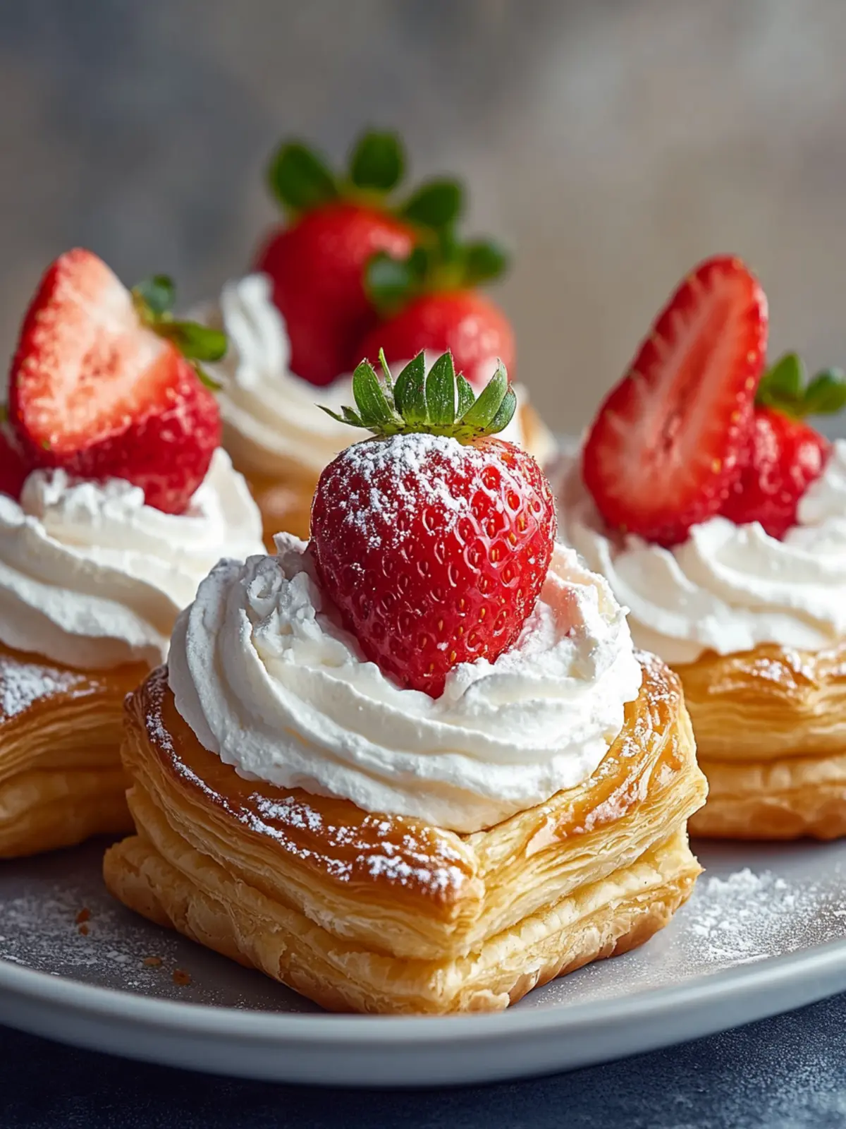 Decadent Strawberry Cream Puff Pastry for a Sweet Celebration 2 Strawberry Cream Puff Pastry