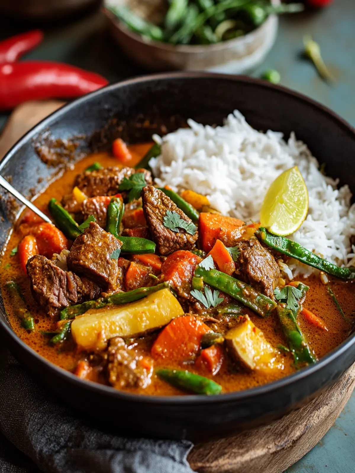 Savor the Bliss of Beef and Vegetable Curry Tonight 4 Beef and Vegetable Curry