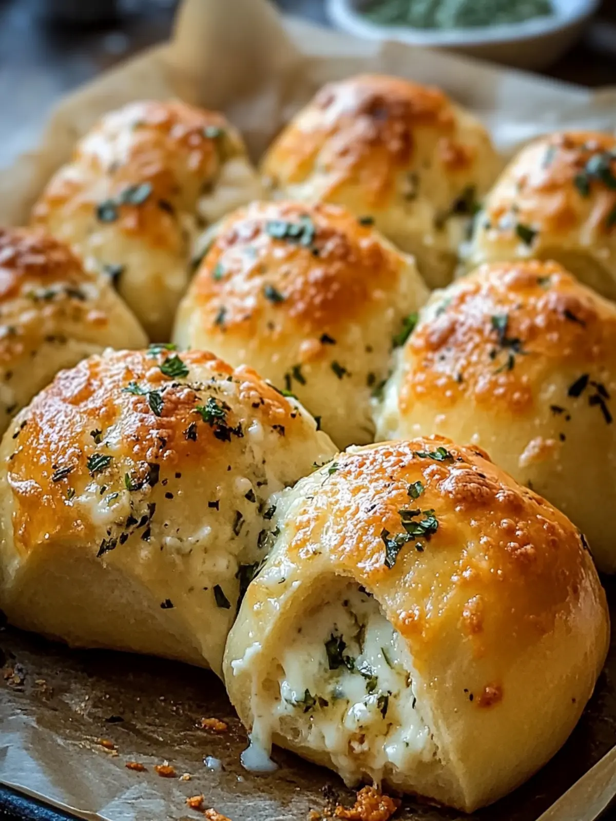 Irresistible Stuffed Garlic Cream Cheese Rolls for Quick Snacking 2 Stuffed Garlic Cream Cheese Rolls