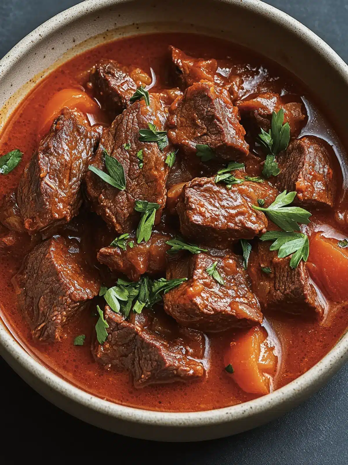 Slow-Cooked Beef in Tomato Gravy for Ultimate Comfort Food 3 Slow-Cooked Beef in Tomato Gravy