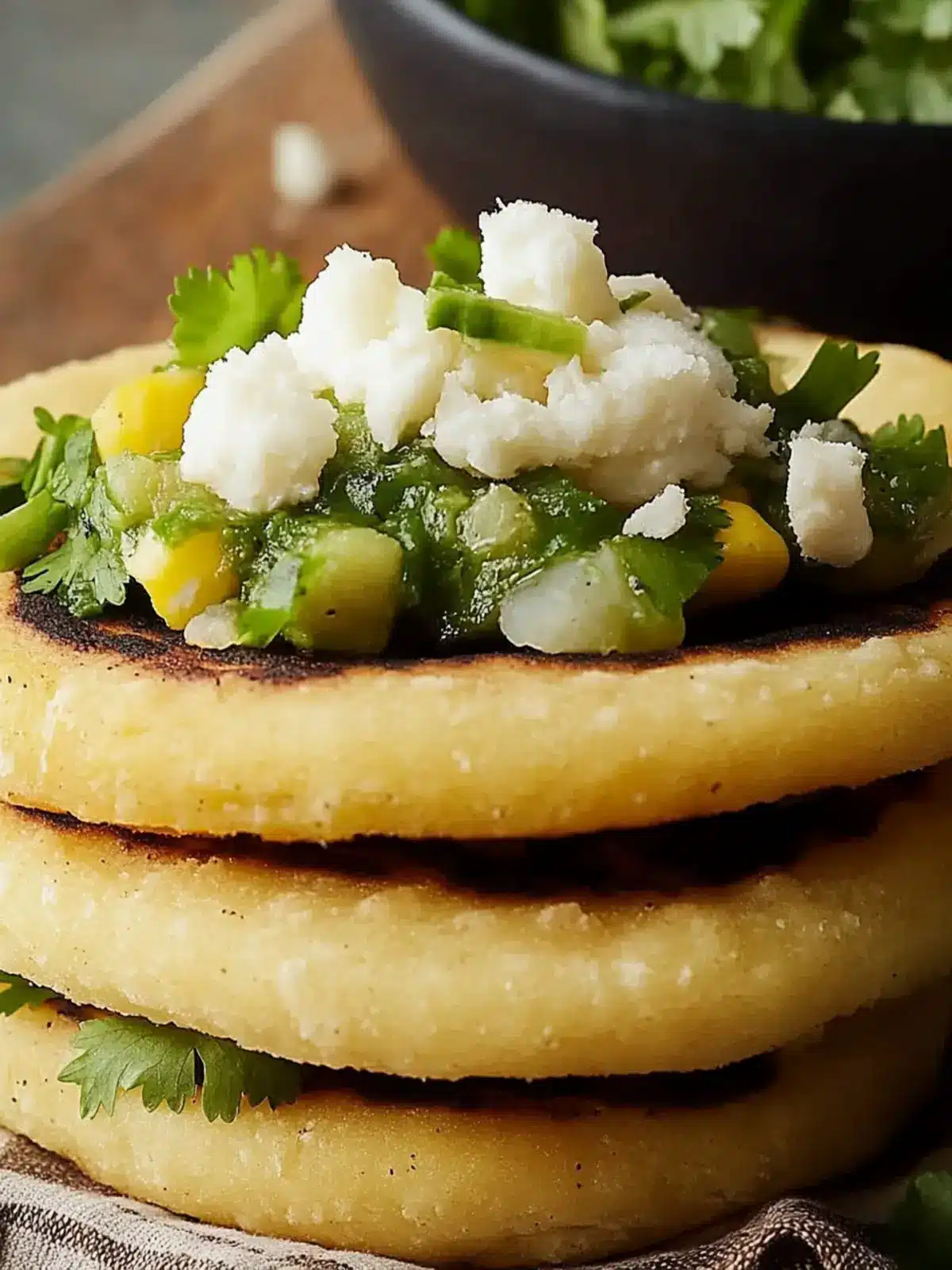 Homemade Arepas: Crispy Corn Patties with Flavorful Fillings 2 Arepas