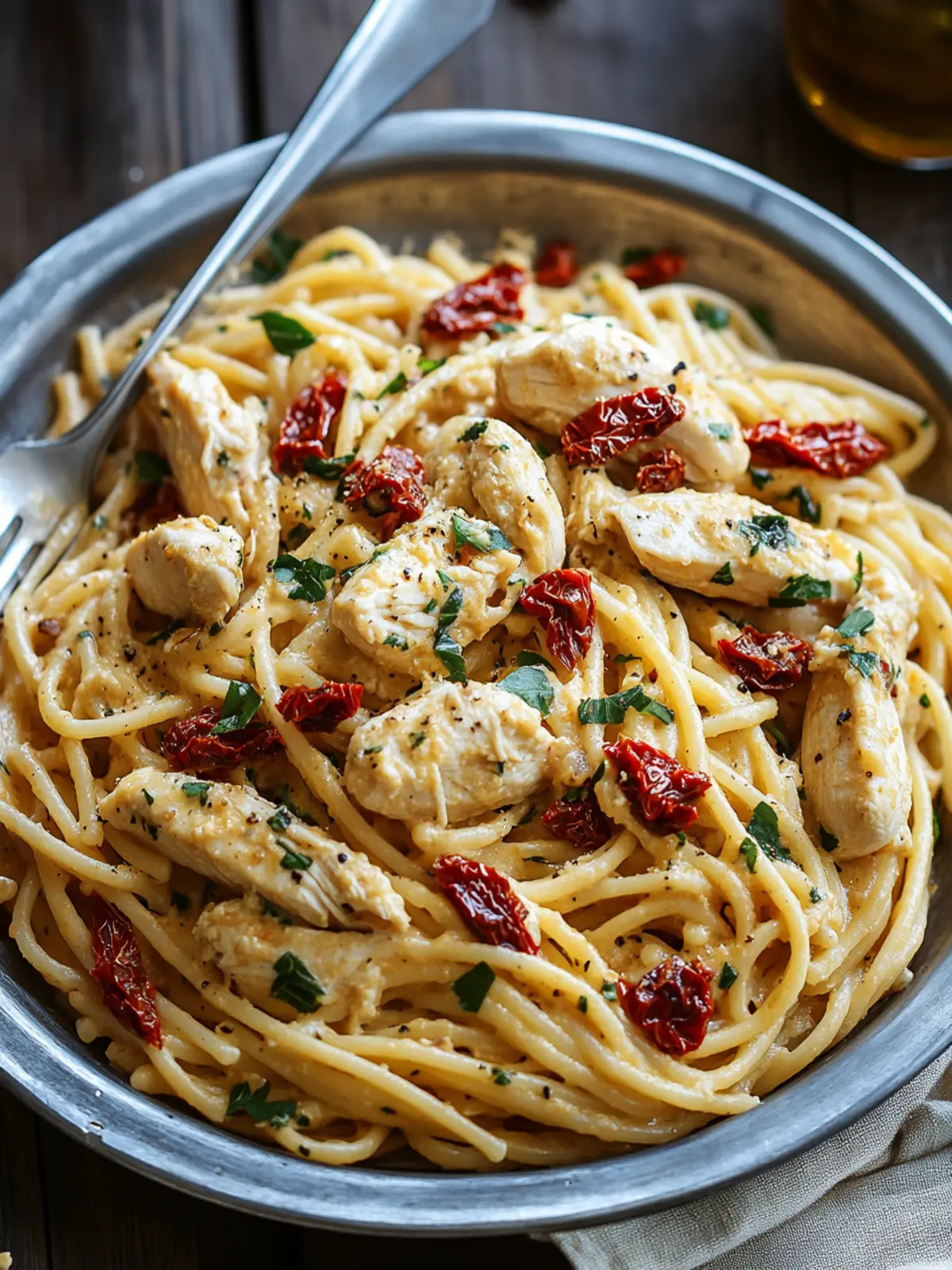 Creamy Sun-Dried Tomato Chicken Pasta for Ultimate Comfort 2 Sun-Dried Tomato Chicken Pasta