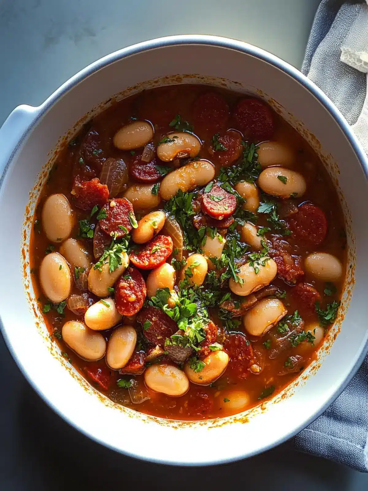 Hearty Butter Bean & Chorizo Stew: Cozy Comfort in 40 Minutes 2 Butter bean & chorizo stew