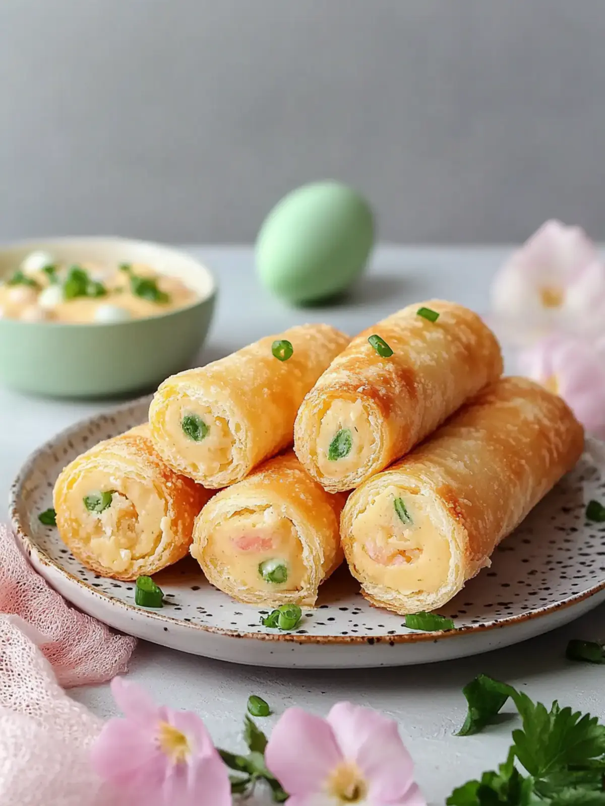 Savory Easter Egg Rolls: Transform Leftover Ham Delightfully 4 Easter Egg Rolls
