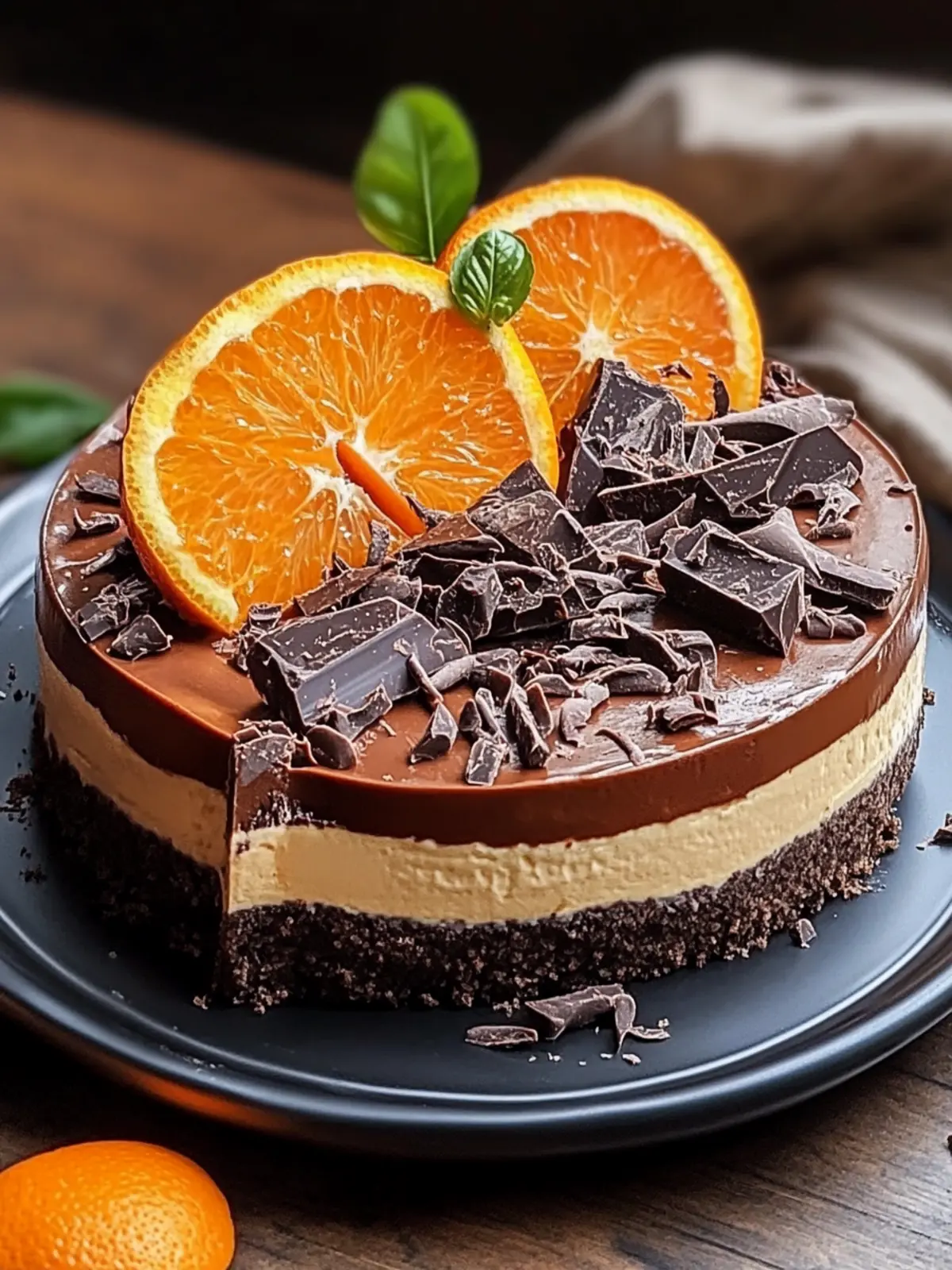 Decadent Chocolate Orange Cheesecake That Melts in Your Mouth 4 Decadent Chocolate Orange Cheesecake