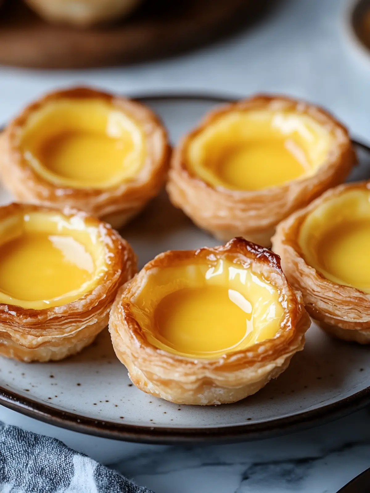 Irresistible Hong Kong Egg Tarts with Flaky Crust Magic 2 Hong Kong Egg Tarts