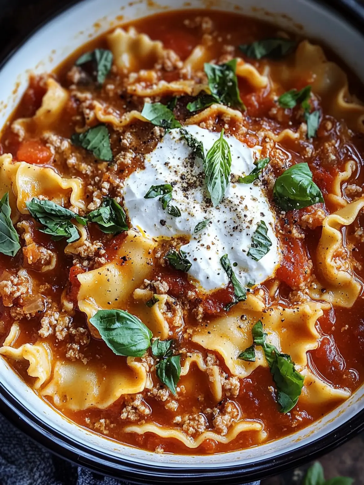 Cozy Up with Easy Crockpot Lasagna Soup Tonight 2 Crockpot Lasagna Soup