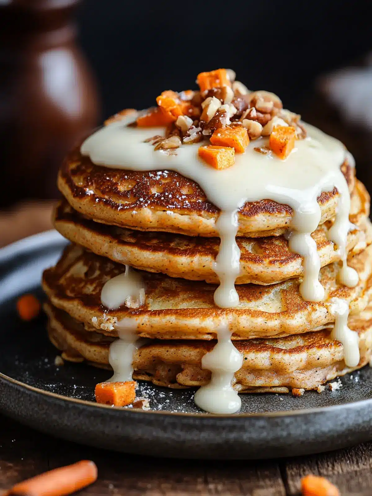 Carrot Cake Pancakes: Your New Favorite Breakfast Treat 3 Carrot Cake Pancakes