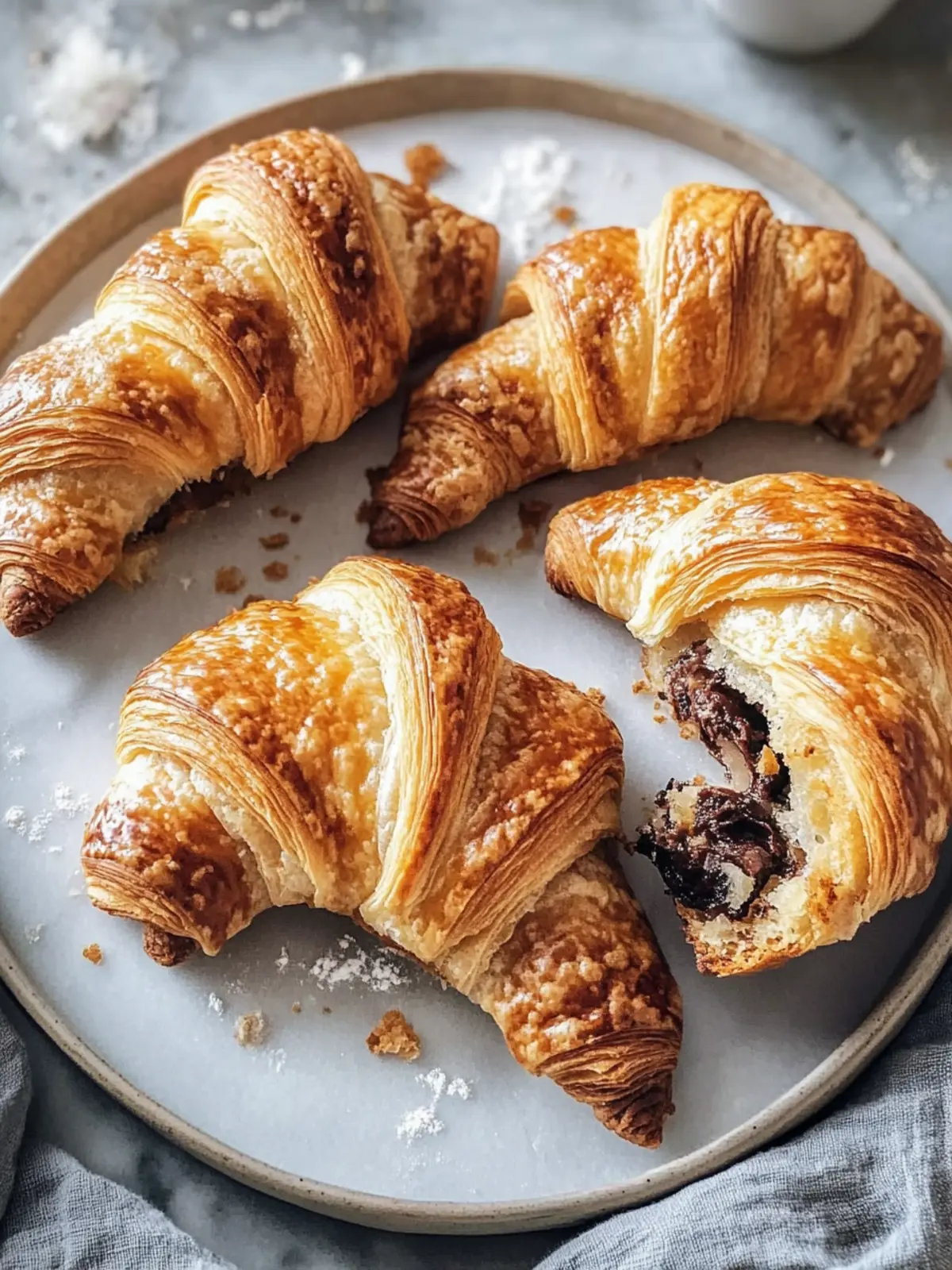 Cookie Croissants: Flaky, Sweet Joys You ll Want Daily 4 Cookie Croissants
