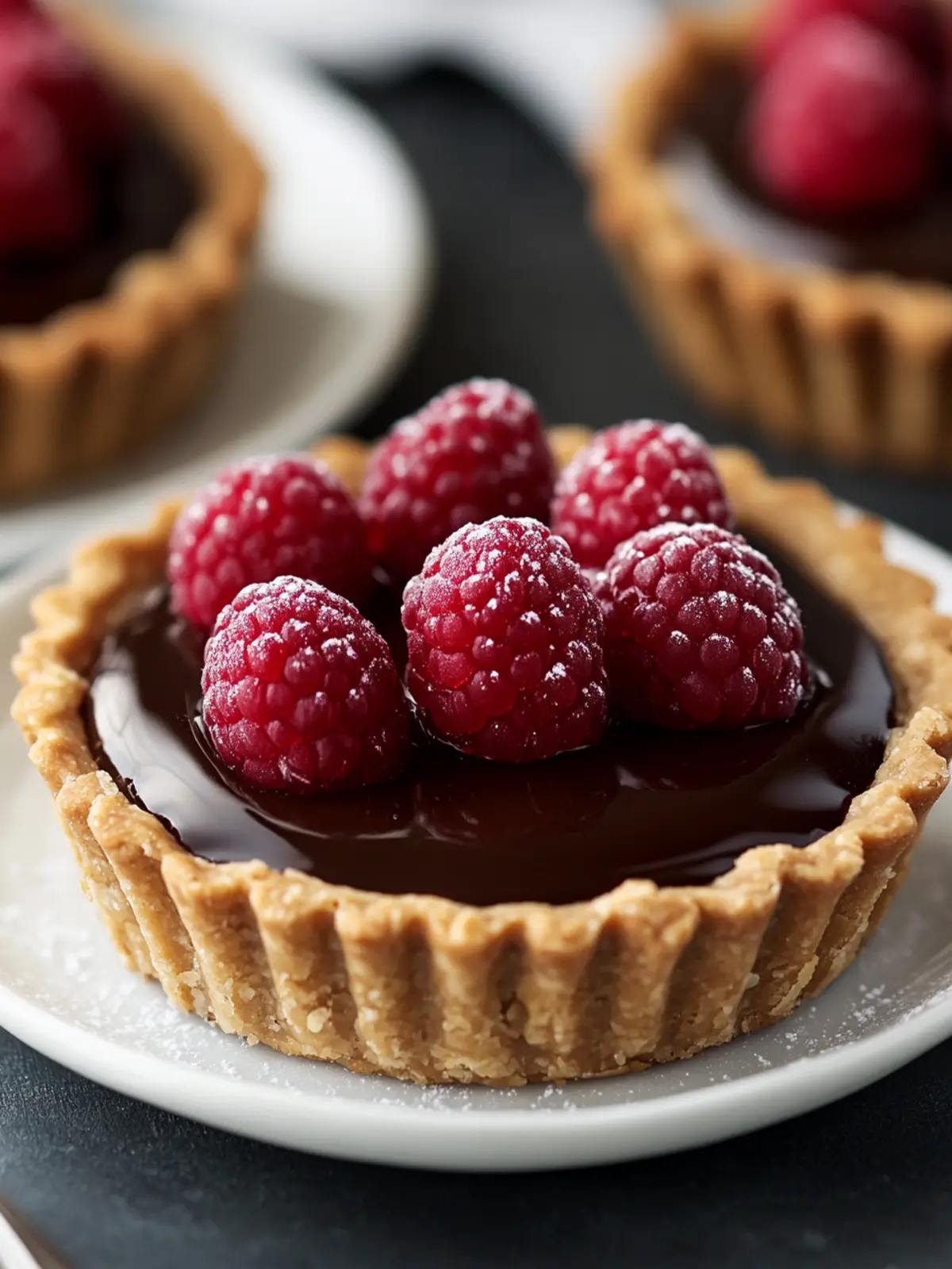 Decadent Mini Chocolate Ganache Tartlets for Any Celebration 4 Mini Chocolate Ganache Tartlet