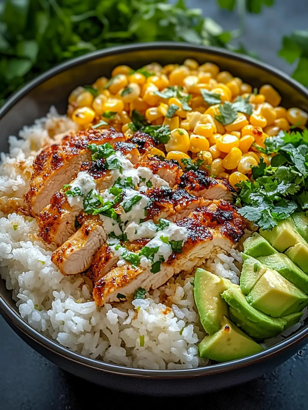 Street Corn Chicken Rice Bowl: A Flavor-Packed Delight 4 Street Corn Chicken Rice Bowl