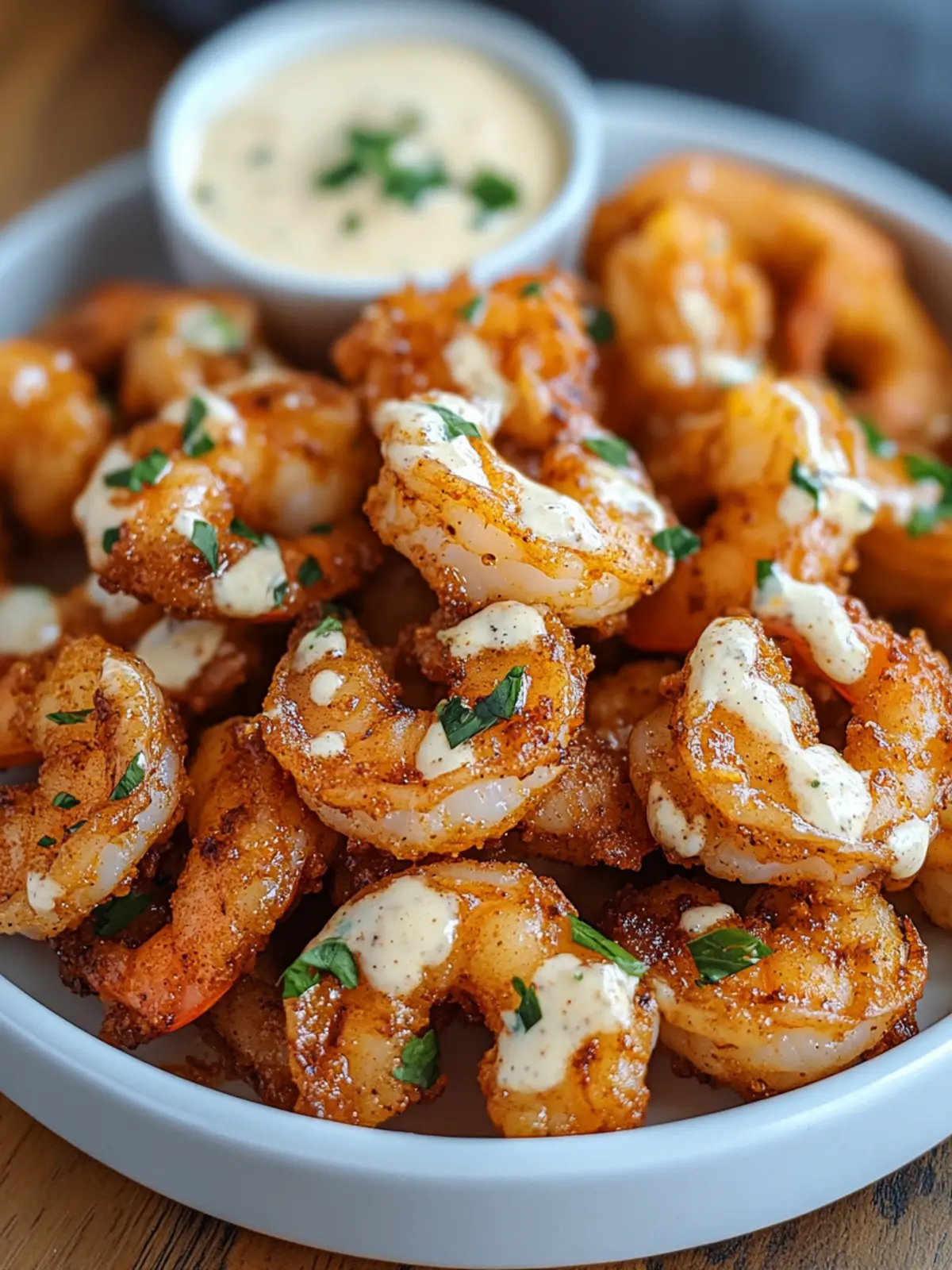 Crispy Cajun Shrimp with Creamy Sauce for Easy Weeknight Bliss 4 Crispy Cajun Shrimp with Creamy Sauce