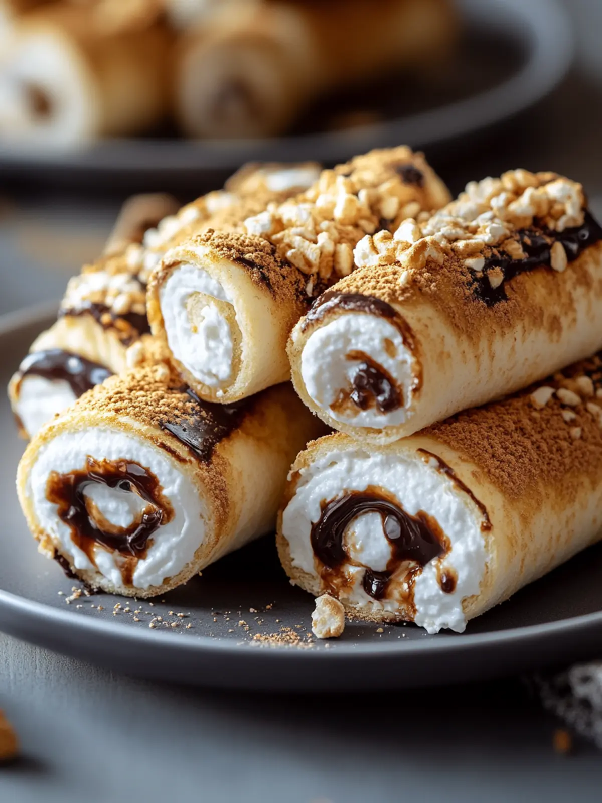 S mores Roll-Ups: The Ultimate Quick Dessert for Any Occasion 3 S mores Roll-Ups