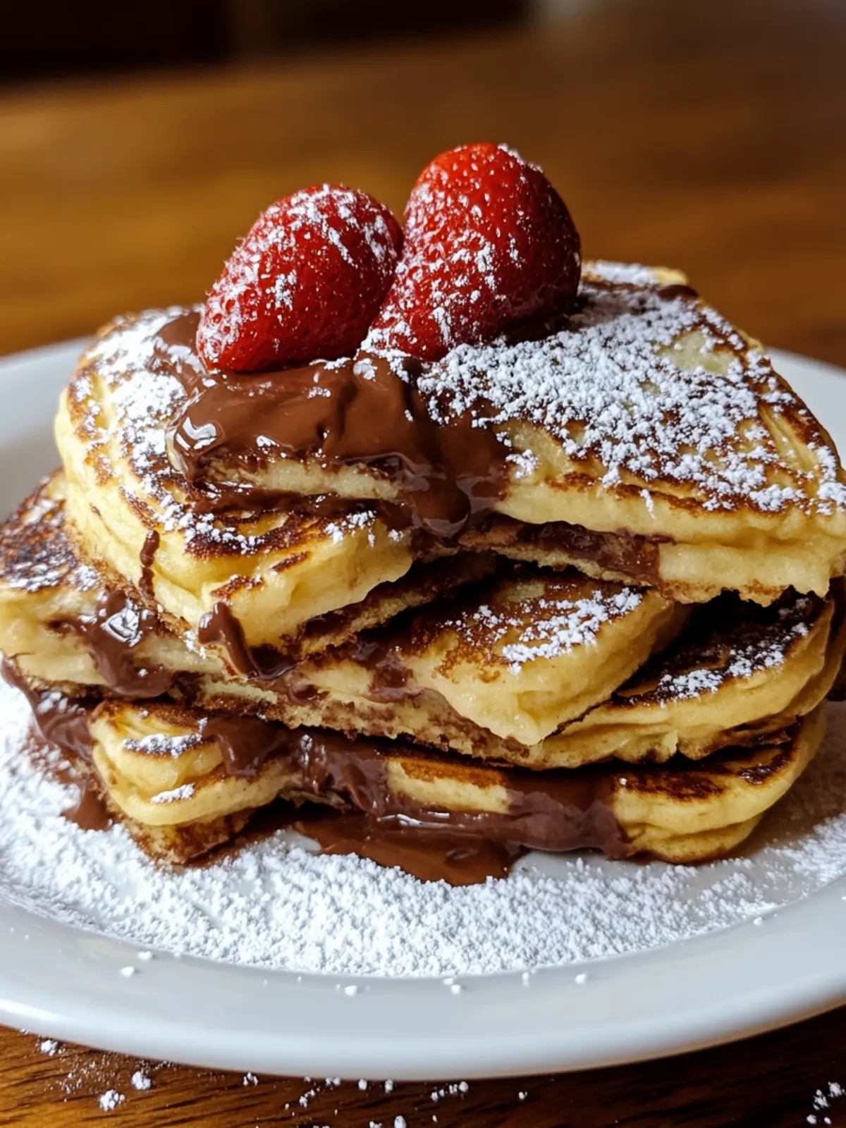 Fried Nutella Pancake Sandwich: The Ultimate Breakfast Treat 4 Fried Nutella Pancake Sandwich