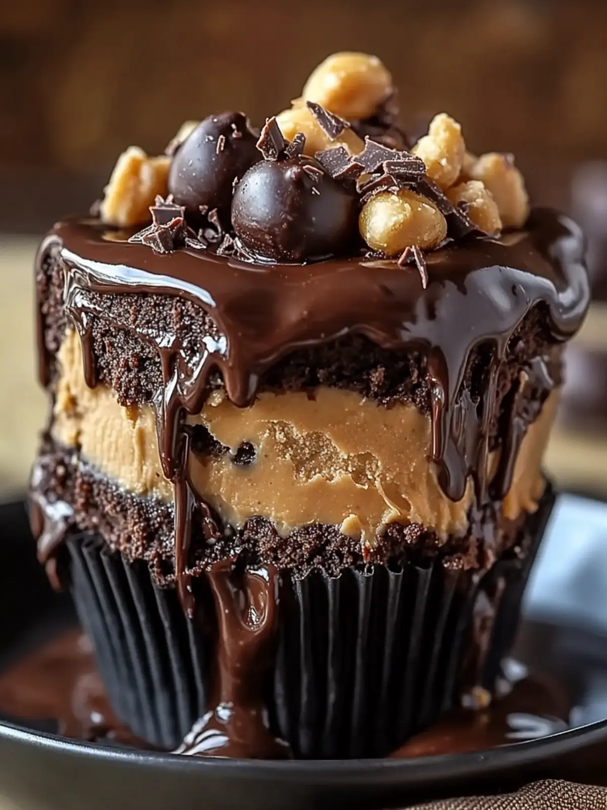 Heavenly Chocolate Peanut Butter Ooey Gooey Bliss Awaits 2 Heavenly Chocolate Peanut Butter Ooey Gooey