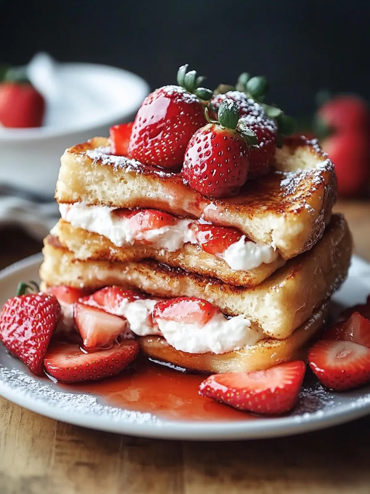 Heavenly Strawberry Cream Cheese French Toast to Savor 3 Strawberry Cream Cheese French Toast