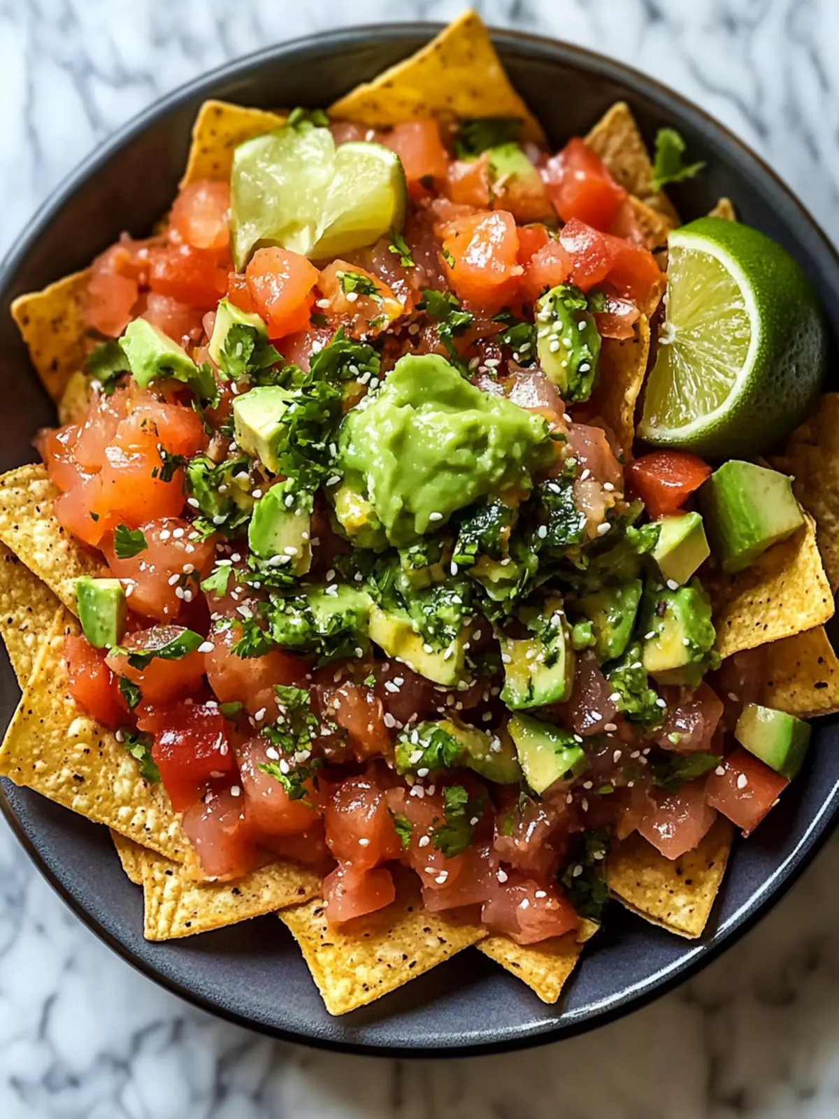 Poke Nachos with Spicy Tuna You Must Try for Your Next Snack 4 Poke Nachos with Spicy Tuna