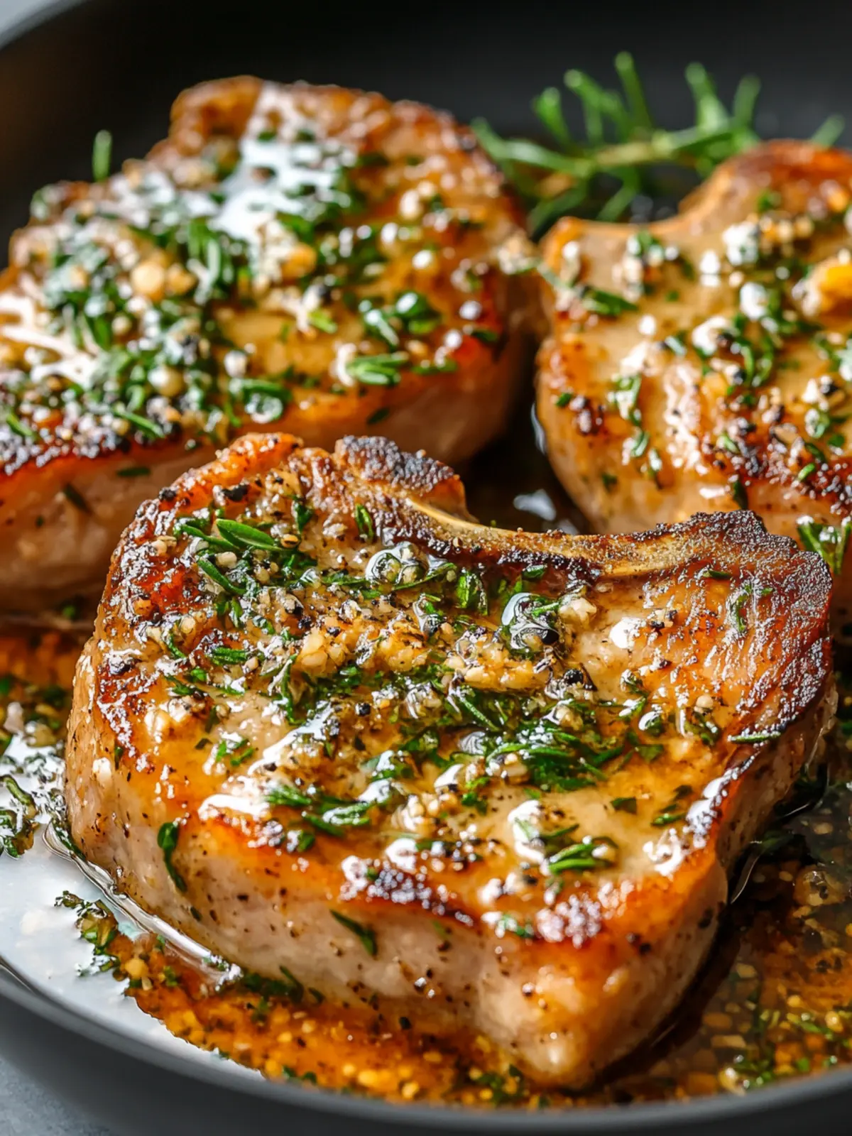Savory Garlic Butter Pan Seared Pork Chops in 25 Minutes 4 Garlic Butter Pan Seared Pork Chops