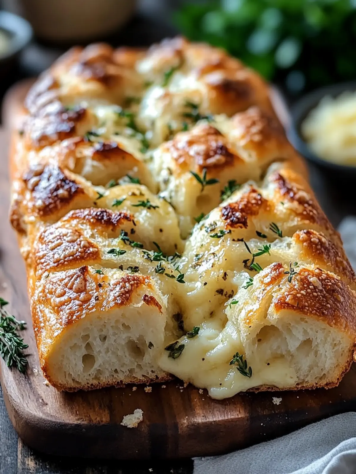 Irresistible Italian Herb Cheese Bread for Your Next Gathering 2 Italian Herb Cheese Bread