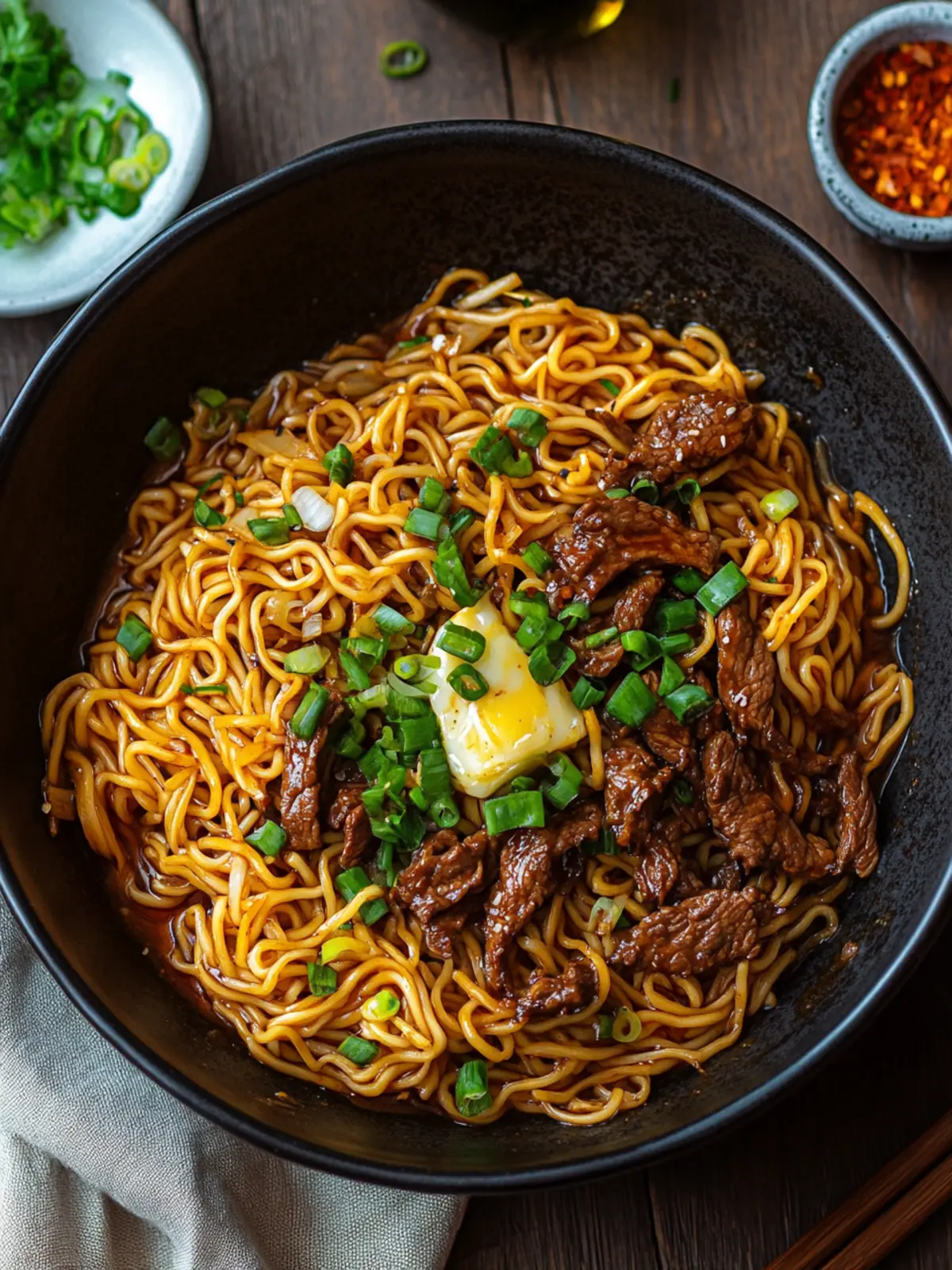 Savory Hoisin Beef Noodles Ready in Just 25 Minutes 3 Hoisin Beef Noodles
