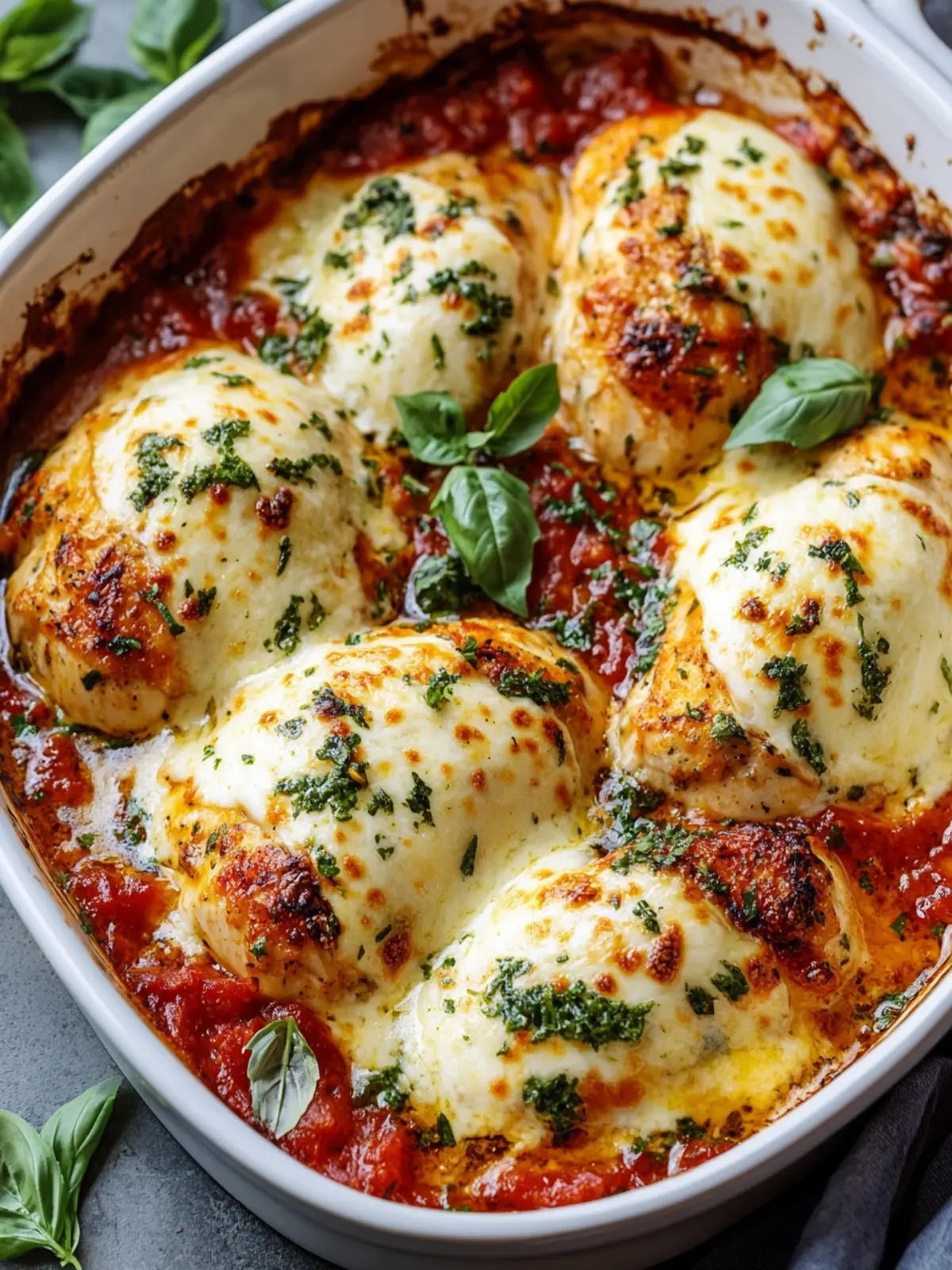 Cheesy Mozzarella Chicken Bake: Comfort Food for Busy Nights 4 Cheesy Mozzarella Chicken Bake