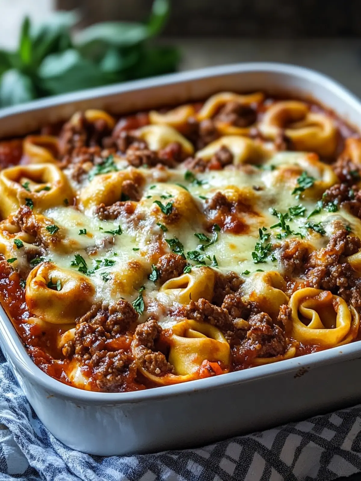 Beefy Tortellini Bake: Your Ultimate Comfort Food Party Dish 3 Beefy Tortellini Bake