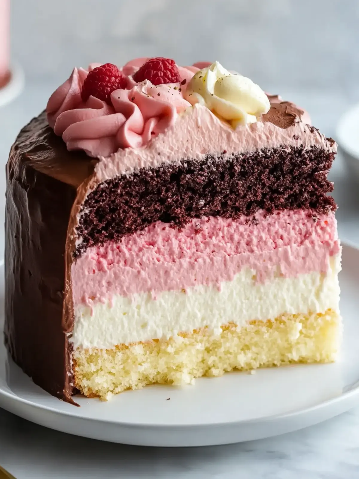 Classic Neapolitan Cake: Irresistibly Delicious Layers Await 4 Classic Neapolitan Cake