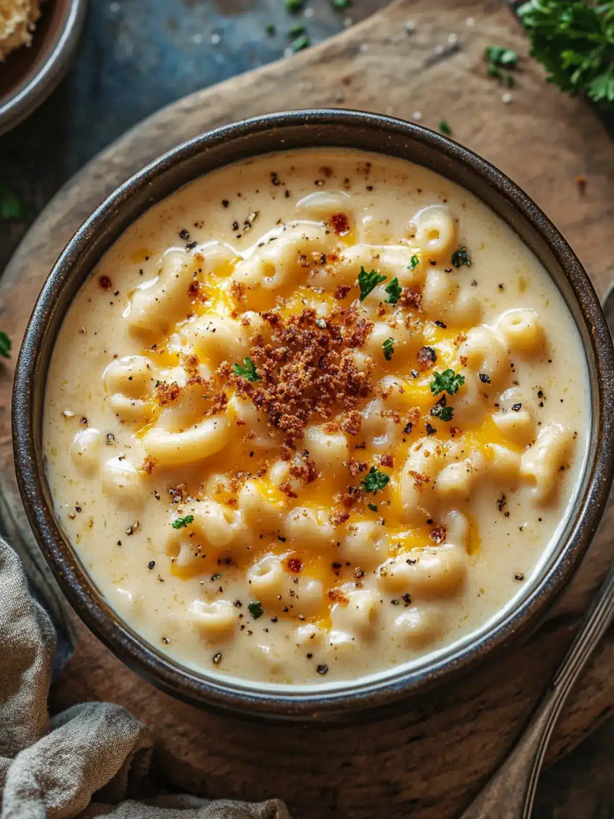 Creamy Mac and Cheese Soup for Cozy Family Nights 4 Mac and Cheese Soup